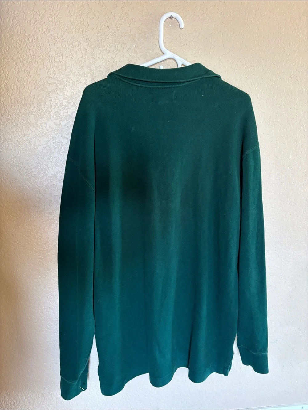 Polo by Ralph Lauren Forest Green XL Tall Quarter-Zip Pullover